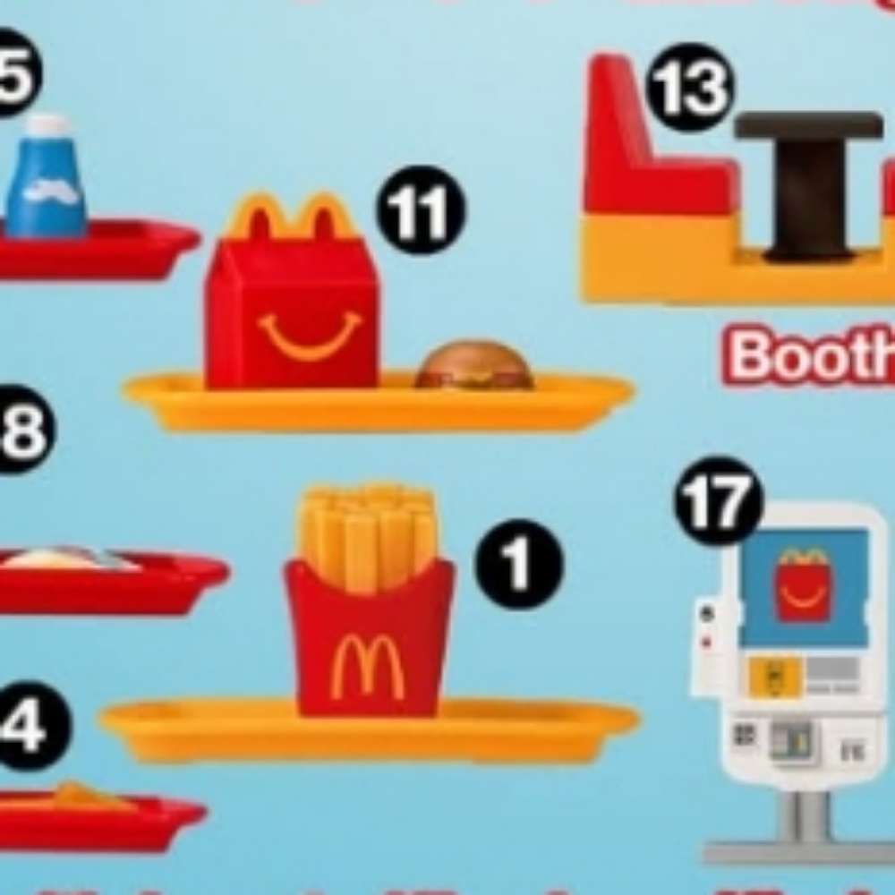 Lil McDonald's Mini Burger Tray #11